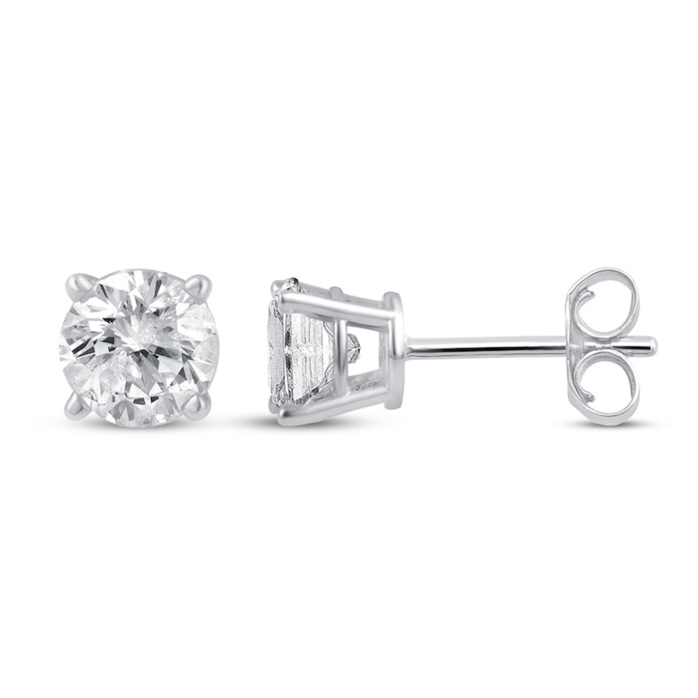 1/4th Carat diamond studs (18k white gold)